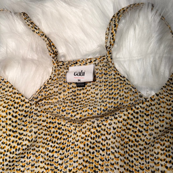 Cabi Impression Yellow Cami Medium - Picture 3 of 4